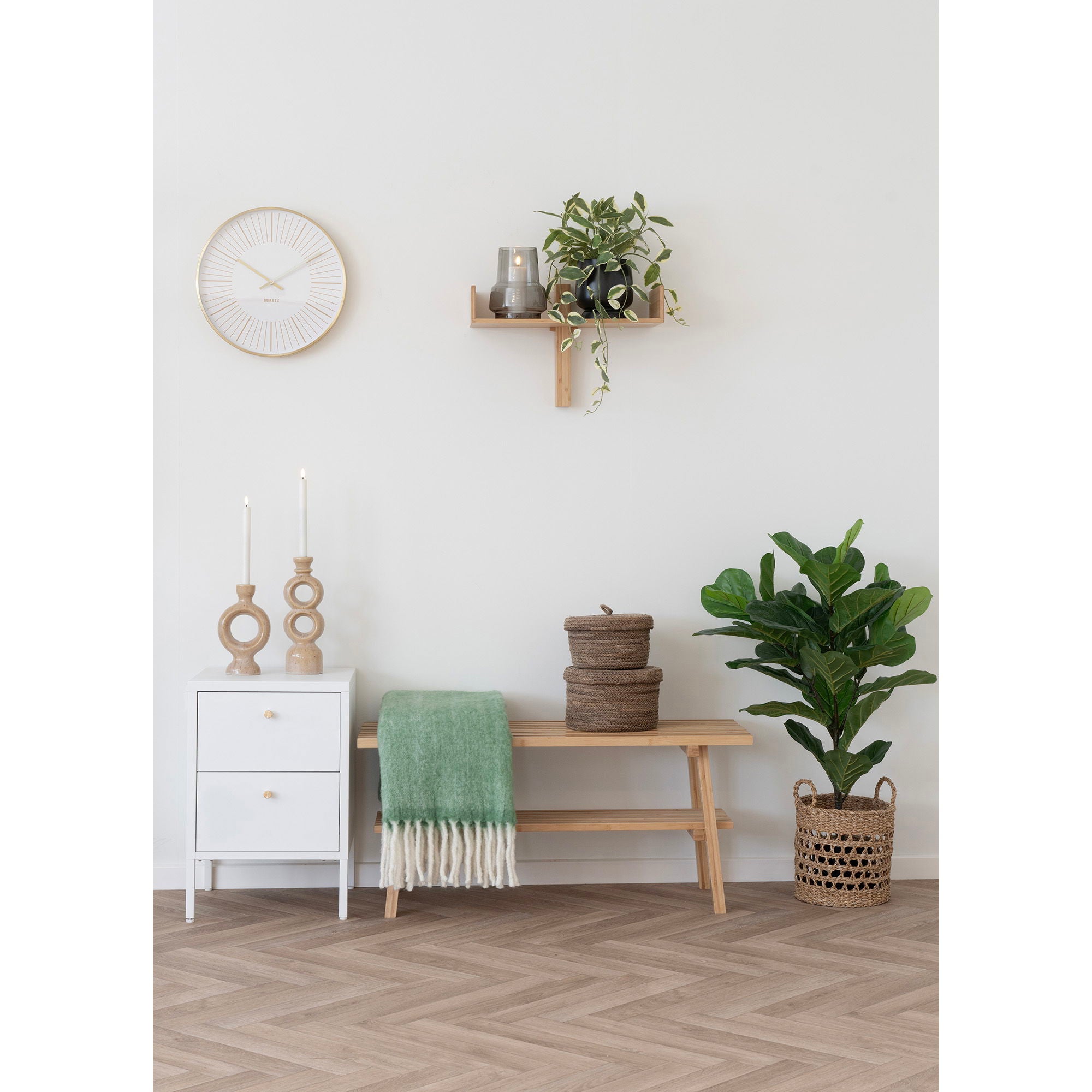 Carmel Plaid - Plaid, green 130x170 cm